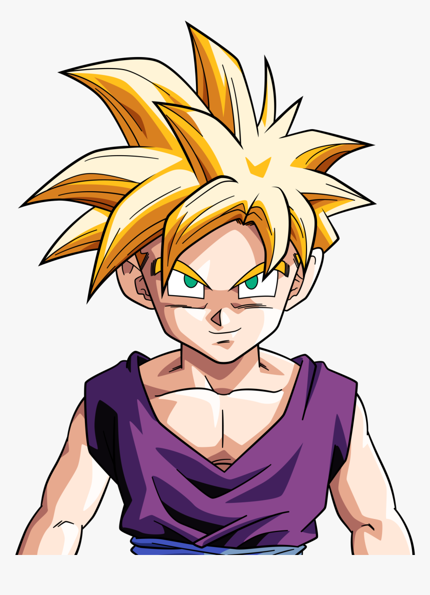 Transparent Teen Clipart - Super Saiyan Teen Gohan, HD Png Download, Free Download