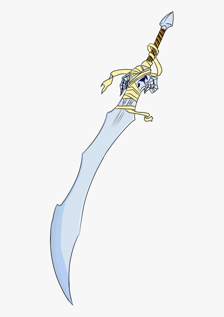 Big Ice Sword - Cartoon, HD Png Download, Free Download