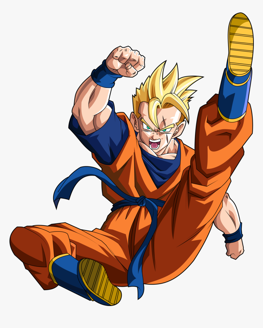 #gohan Del Futuro - Super Saiyan Gohan Future, HD Png Download, Free Download