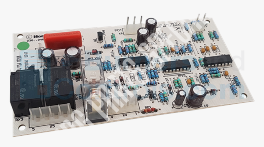 Ideal Aquastat Printed Circuit Board Pcb W4115a1020 - Electronic Component, HD Png Download, Free Download