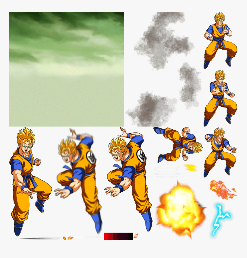 Dokkan Battle Gohan Asset, HD Png Download, Free Download