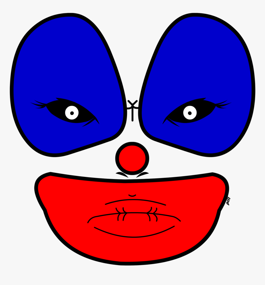 Transparent Clown Face Png, Png Download, Free Download