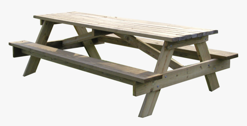 Transparent Picnic Table Png - Picnic Bench No Background, Png Download, Free Download