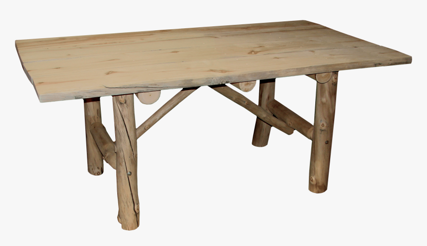 Aspen Log Picnic Table - Coffee Table, HD Png Download, Free Download