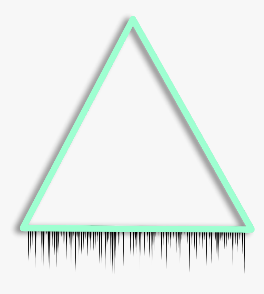 Transparent Triangle Border Clipart - Triangle Background Glow, HD Png Download, Free Download