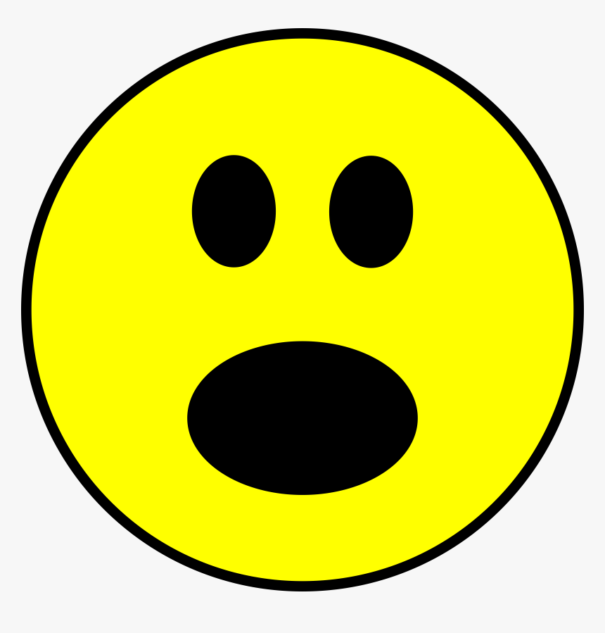 Surprised Smiley Clip Arts - Emoticon Surprice Clip Art, HD Png Download, Free Download