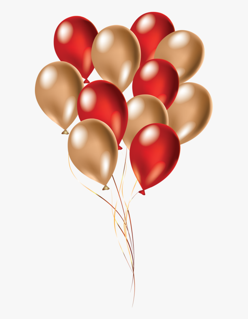 Golden Birthday Balloon Png, Transparent Png, Free Download