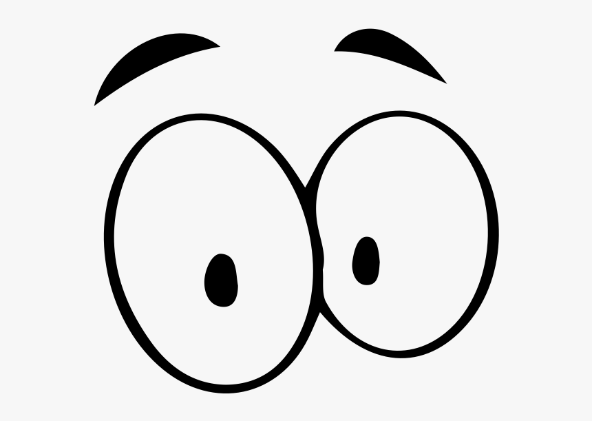 Transparent Introduce Yourself Clipart - Transparent Cartoon Eyes Surprised, HD Png Download, Free Download