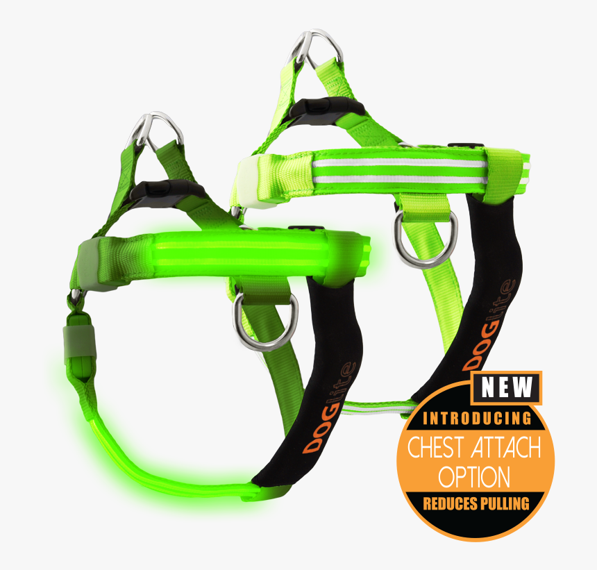 Double Trouble Led Dog Harness - Pet Harness, HD Png Download, Free Download
