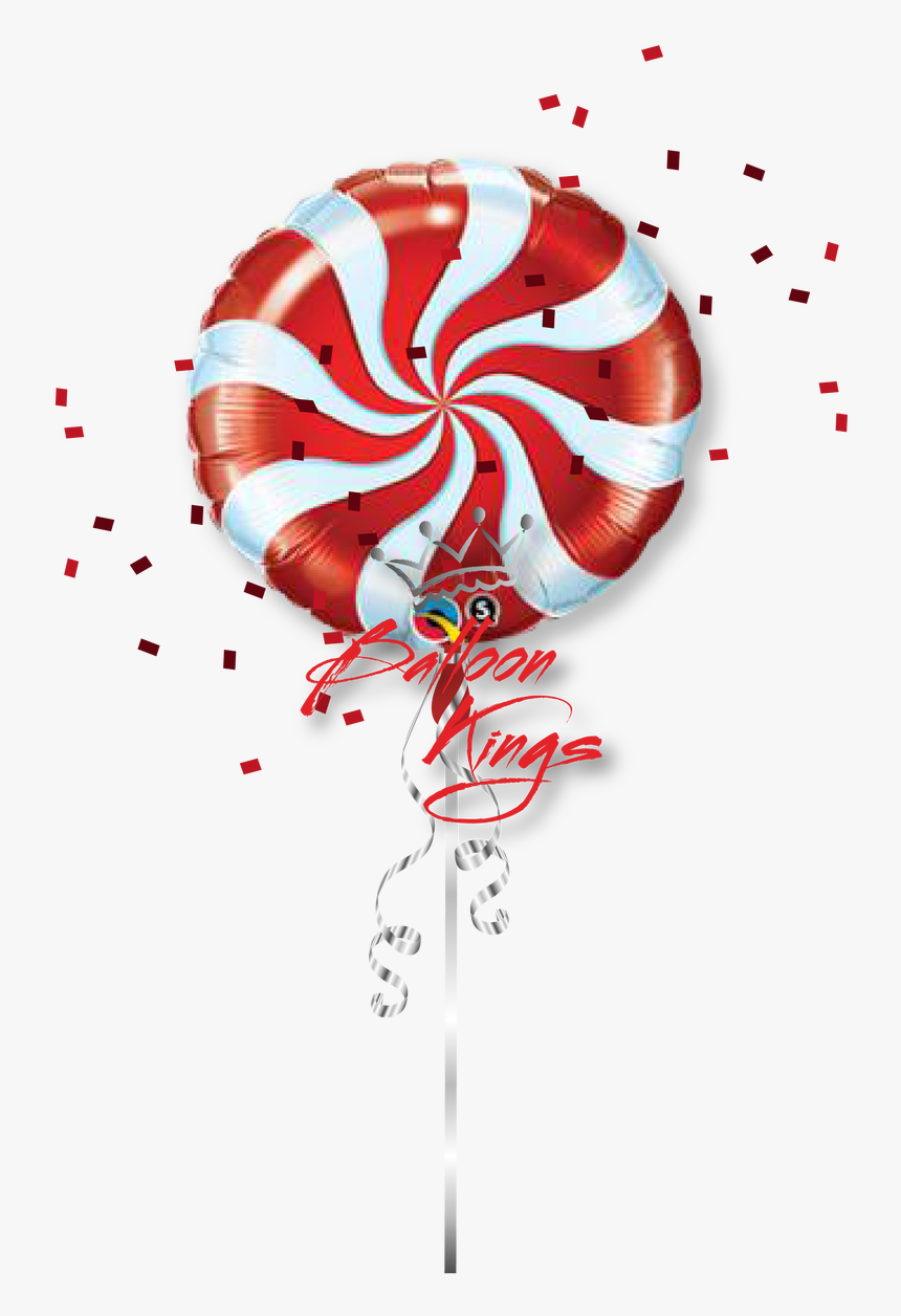 Transparent White Balloons Png - Yellow Candy Swirls Foil Balloons, Png Download, Free Download