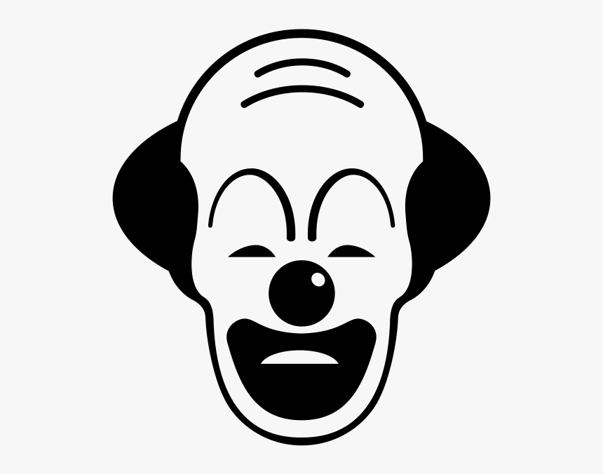 "
 Class="lazyload Lazyload Mirage Cloudzoom Featured - Clown Black And White Png, Transparent Png, Free Download