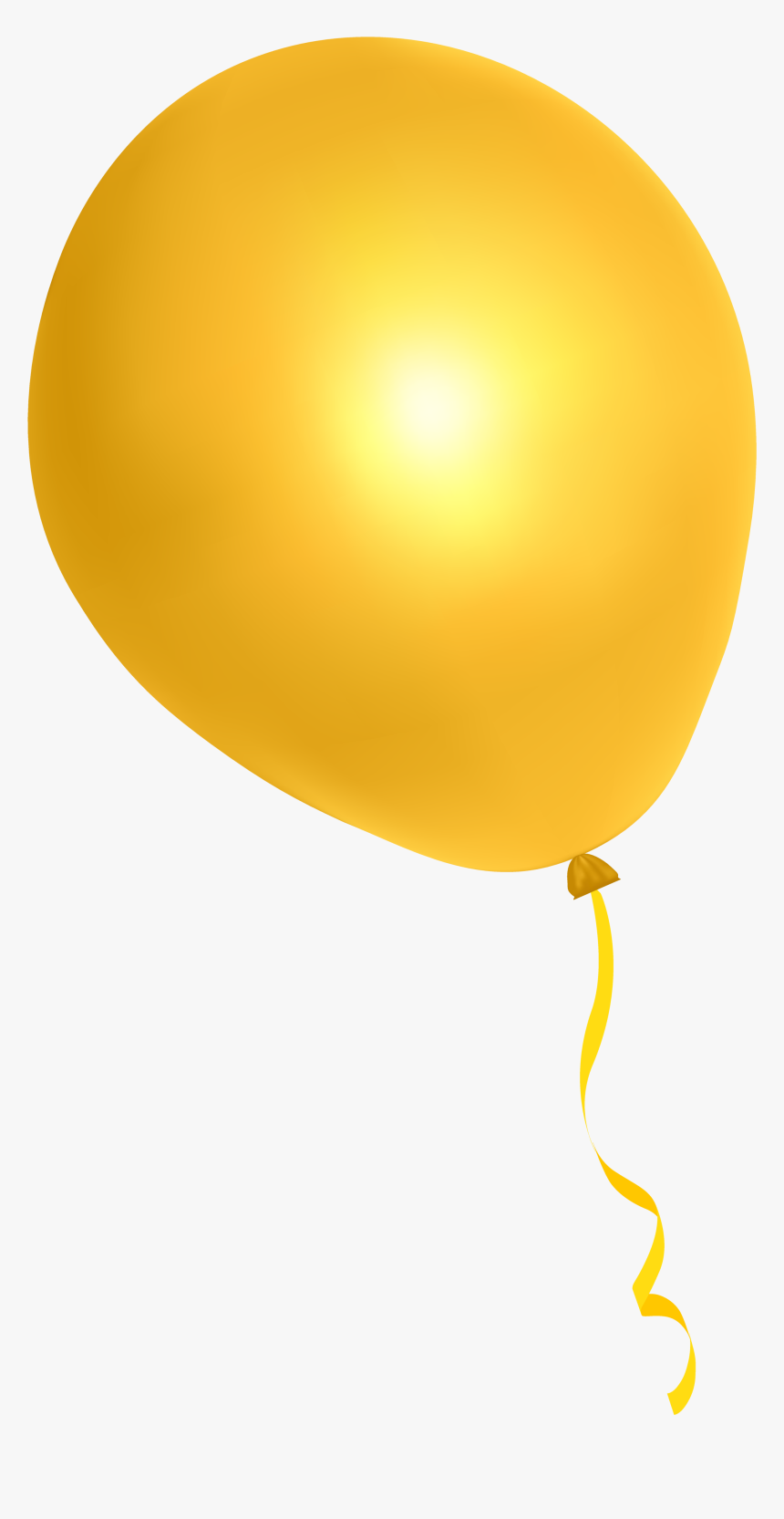 Transparent Background Yellow Balloon, HD Png Download, Free Download