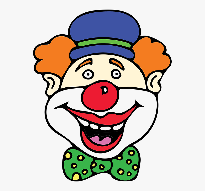 Clown, Red Nose, Costume, Birthday, Comical - Muñeca Mexicana Dibujo, HD Png Download, Free Download