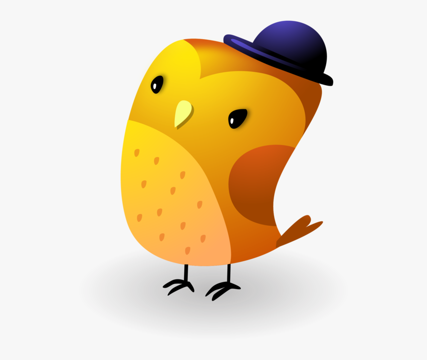 Father Owl With A Hat - Cartoon, HD Png Download, Free Download