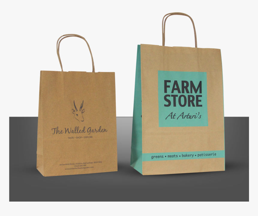 Kraft Paper Bags - Paper Bag, HD Png Download, Free Download