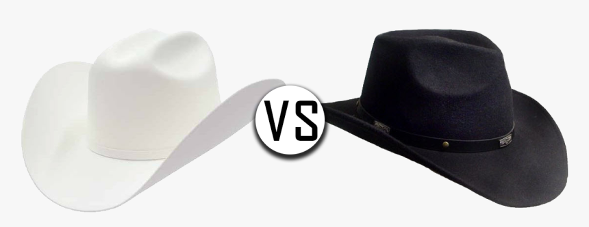 Black Vs White Cowboy Hat, HD Png Download, Free Download