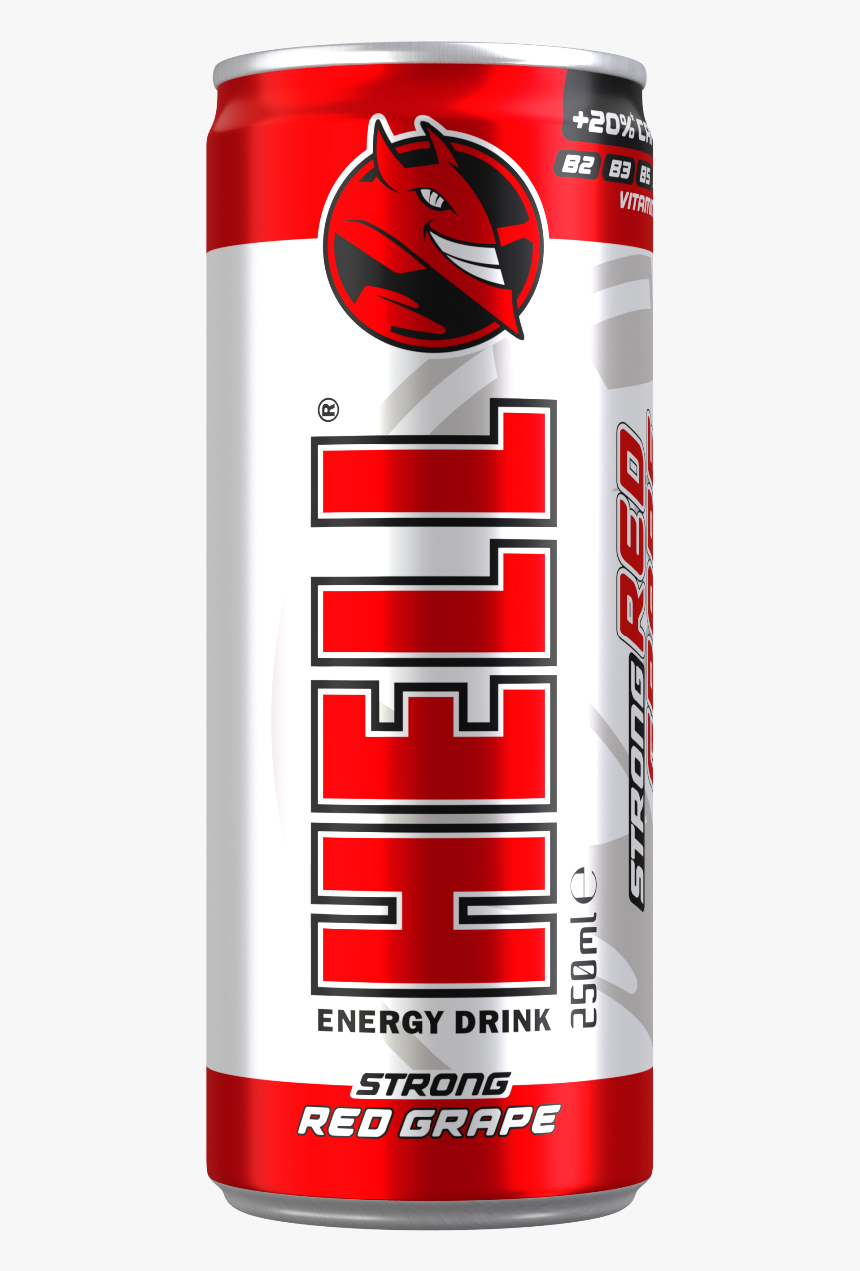 Hell Strong Red Grape - Hell Energy Drink Types, HD Png Download, Free Download