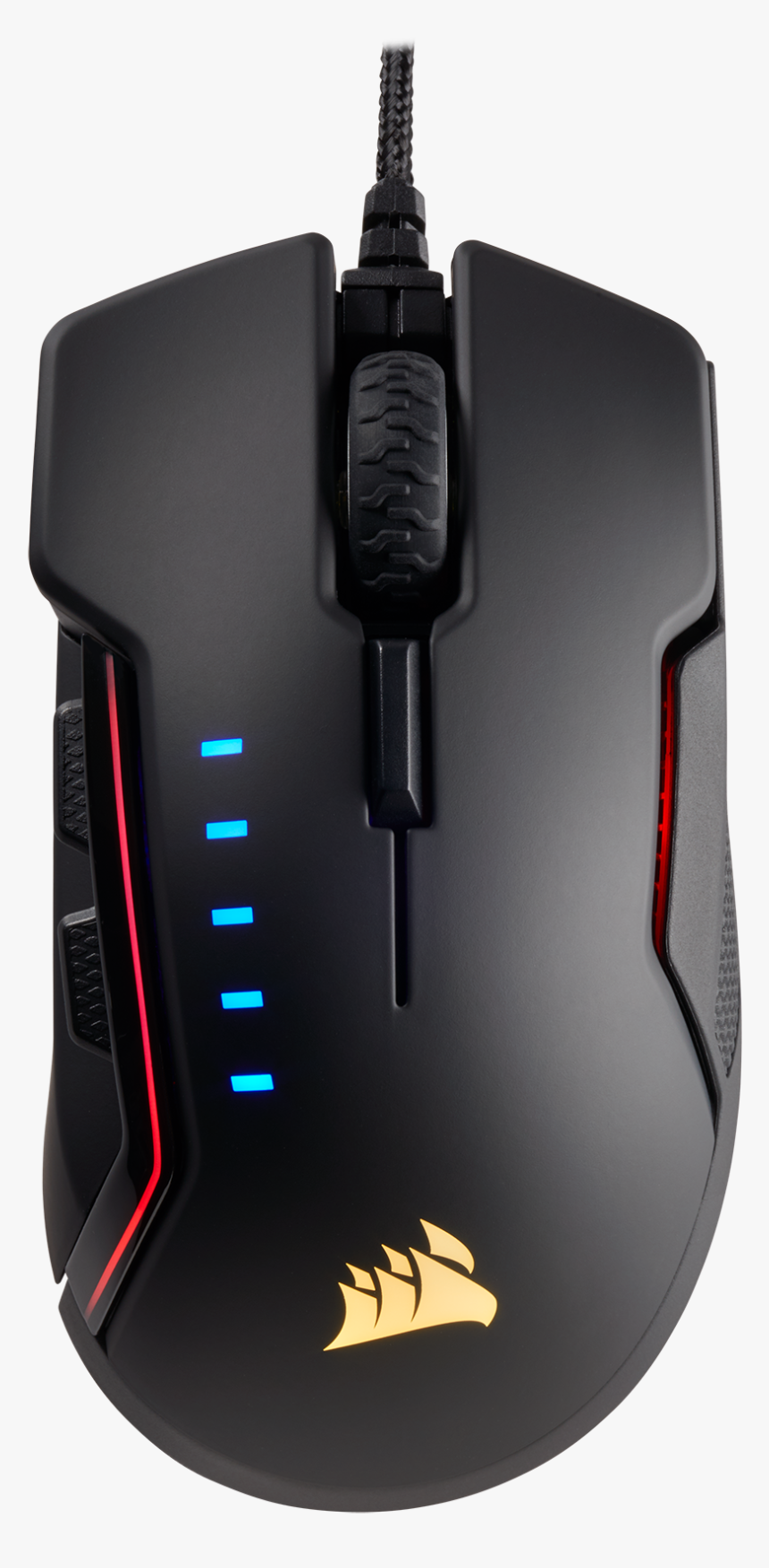 Transparent Pc Master Race Png - Mouse Gamer Corsair Glaive Rgb Aluminio, Png Download, Free Download