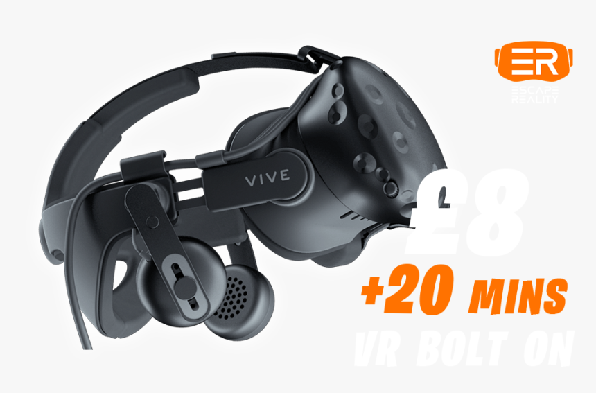 Transparent Pc Master Race Png - Htc Vive With Audio Strap, Png Download, Free Download