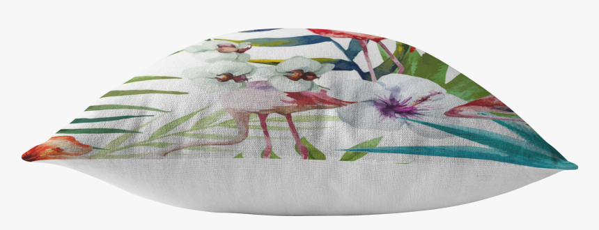 Tropical Plant Flowers Orchid Stork Pillow Graphic - Lampshade, HD Png Download, Free Download