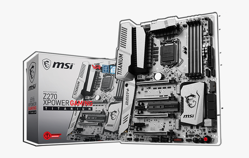 Msi Z270 Xpower Gaming Titanium - Msi Z270 Xpower Titanium, HD Png Download, Free Download