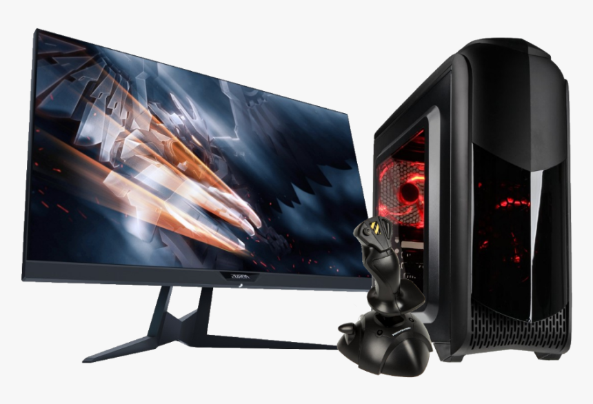 Gaming Pc Setup - Aorus Kd25f, HD Png Download, Free Download