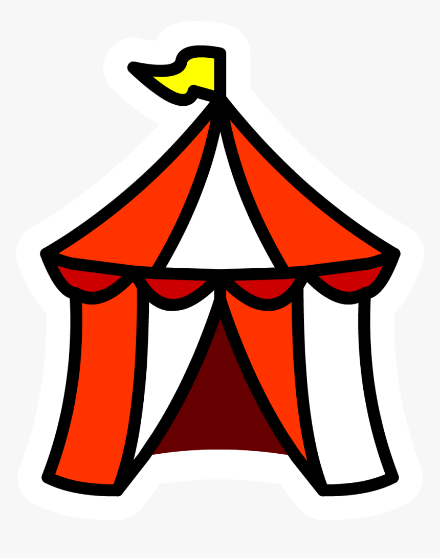 Clipart Circus Tent - Clip Art Carnival Tent, HD Png Download, Free Download