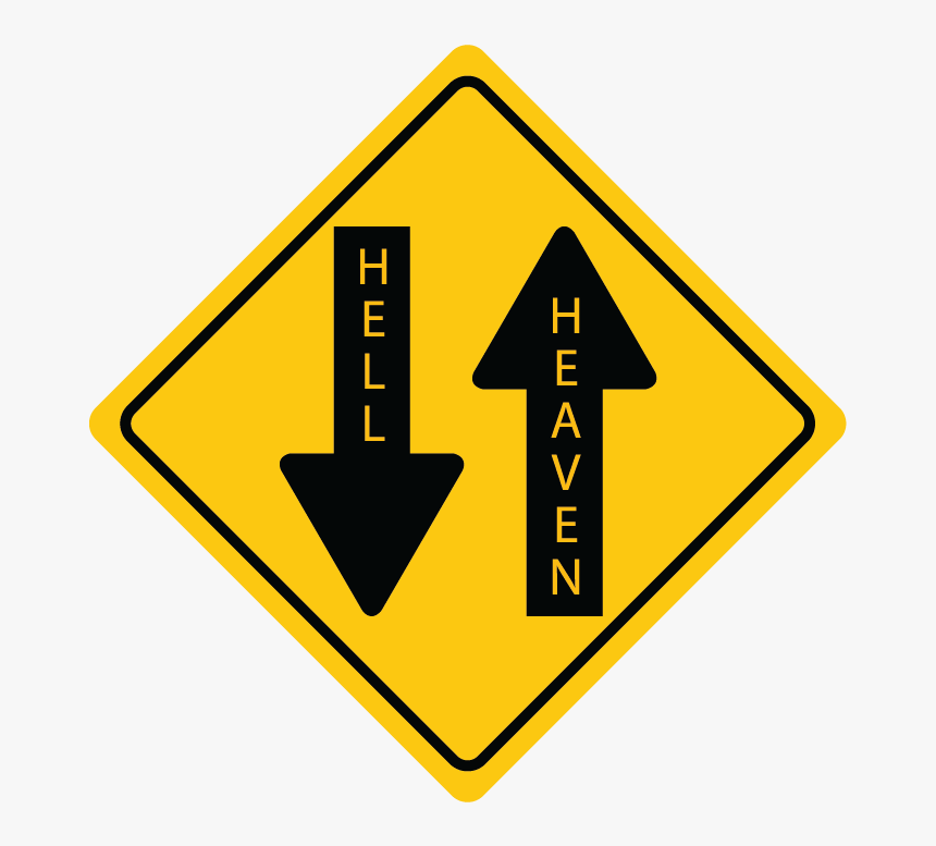 Right Lane Ends Sign, HD Png Download, Free Download