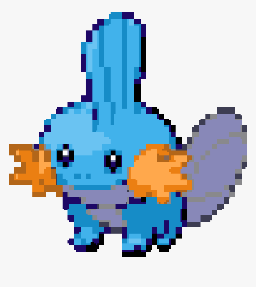 Mudkip Pixel Gif, HD Png Download, Free Download