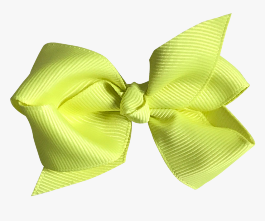 Transparent Yellow Bow Png - Satin, Png Download, Free Download
