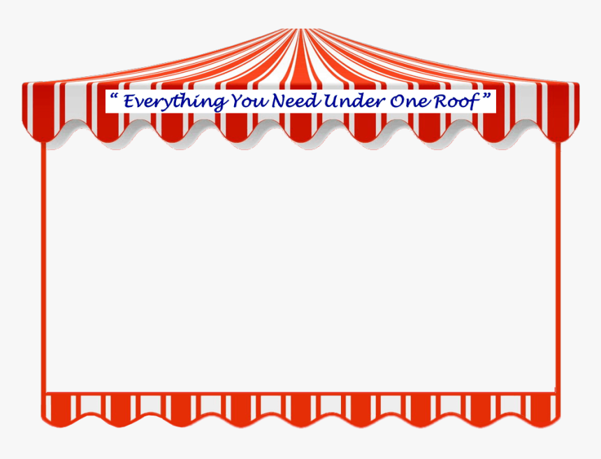 Transparent Carnival Tents Clipart - Carnival Tent Clipart, HD Png Download, Free Download