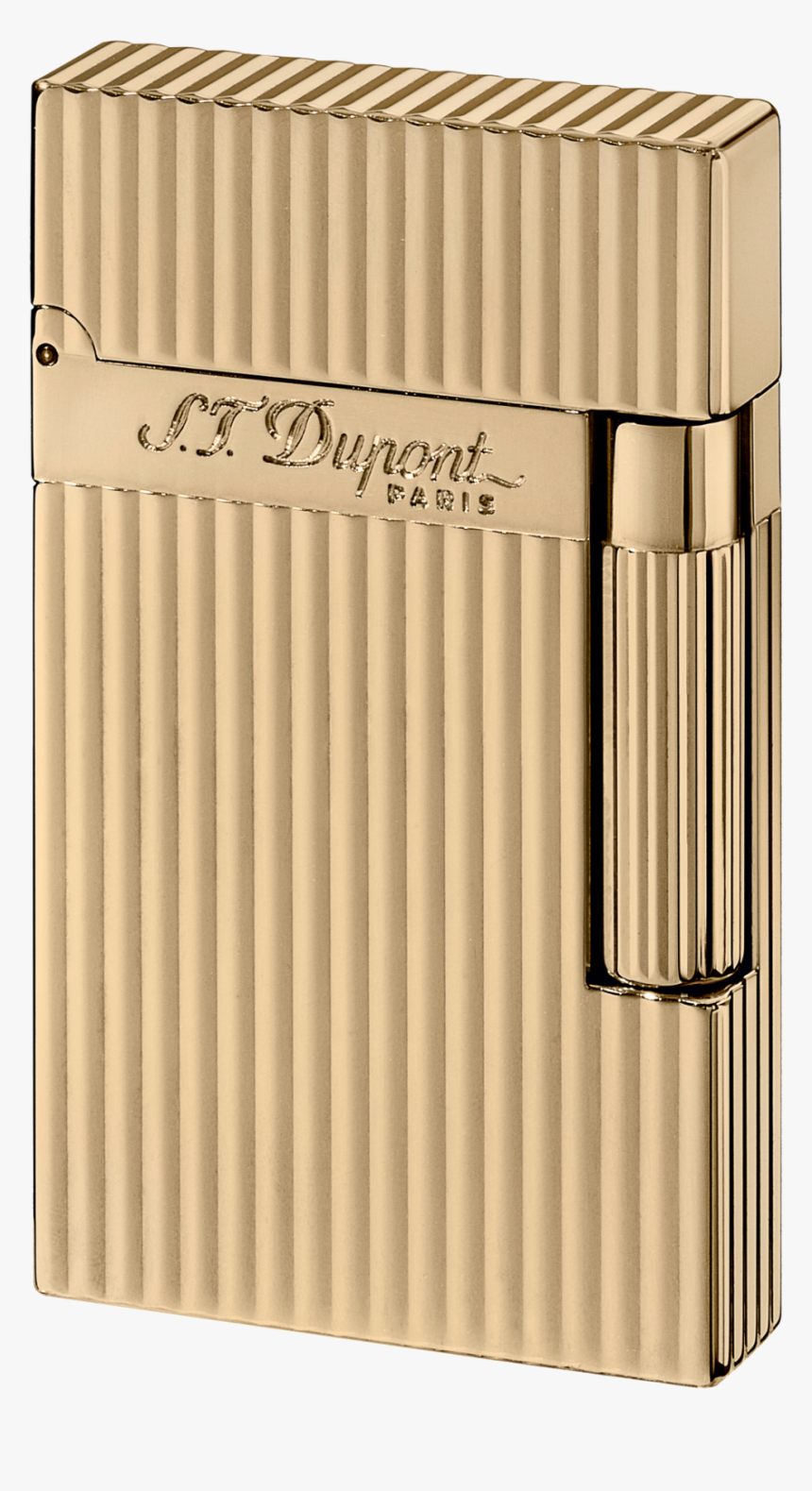 Ligne 2 Gold Montparnasse Vertical Lines Clipart , - Dupont Lighter, HD Png Download, Free Download