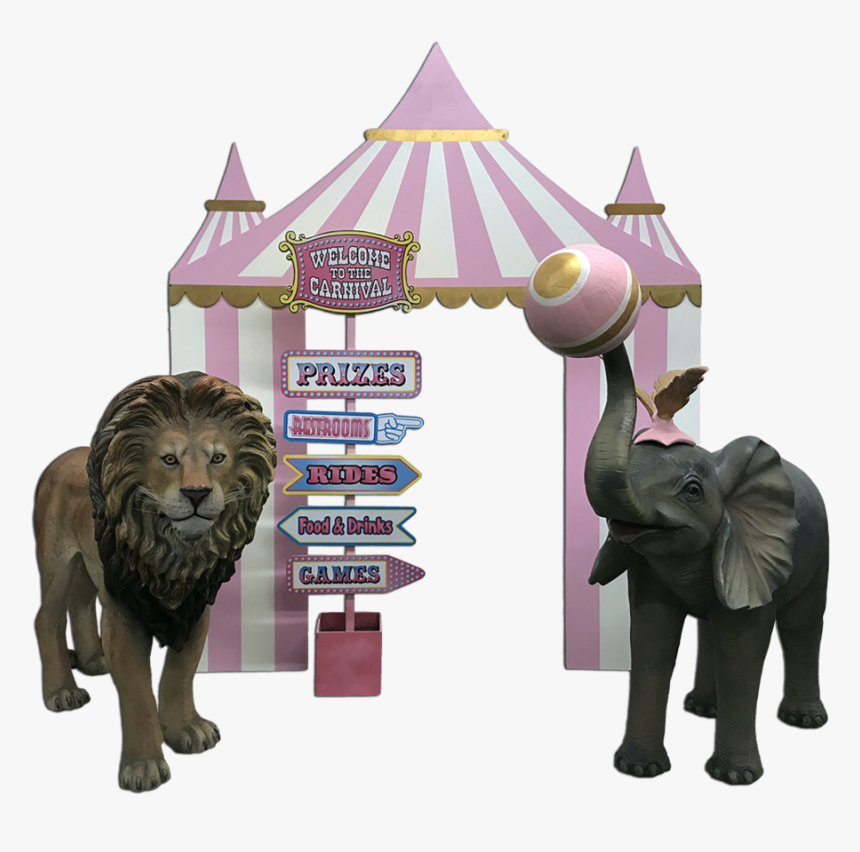 Pink Circus/carnival Package - Masai Lion, HD Png Download, Free Download