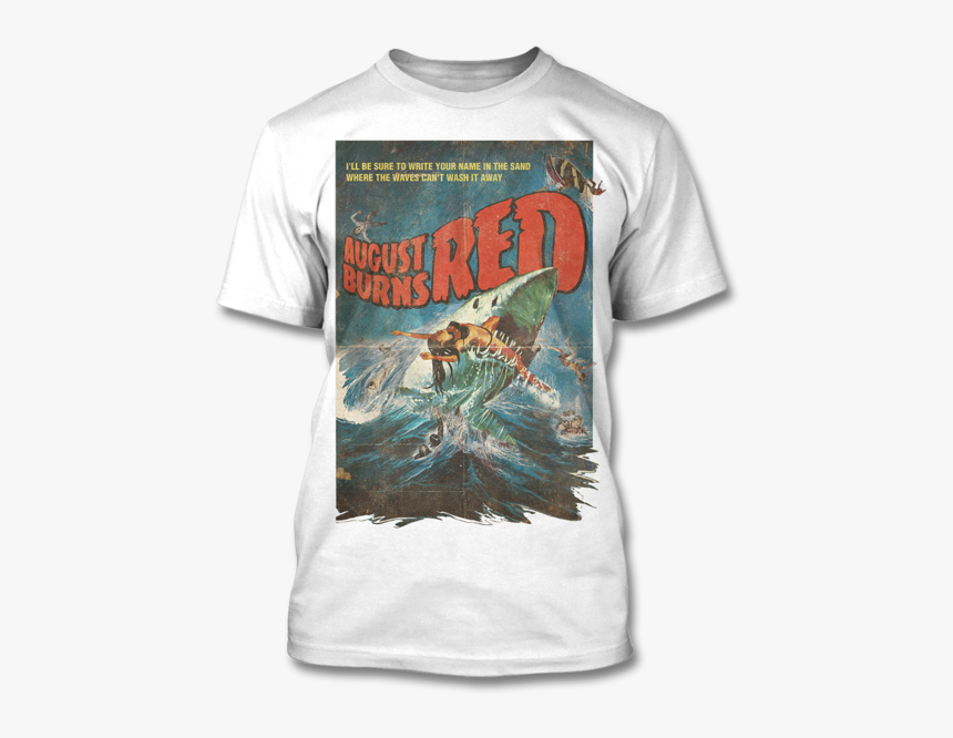 Shark Attack T-shirt - August Burns Red Shark Attack, HD Png Download, Free Download