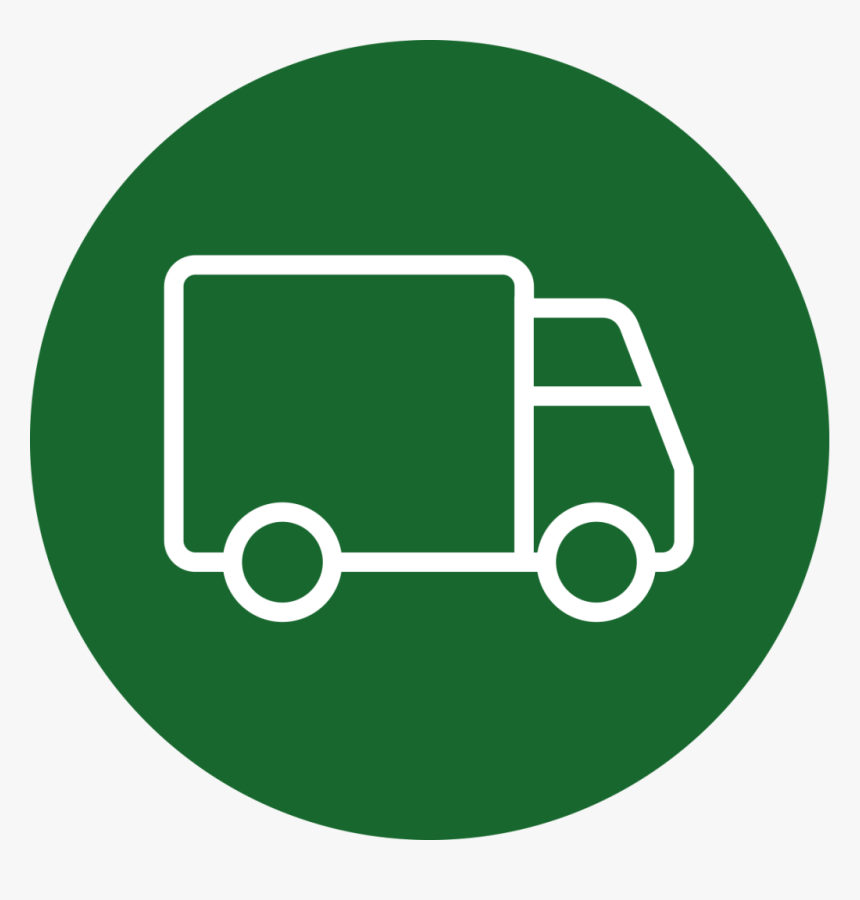 Transparent Truck Icon Png - Delivery Icon Green Png, Png Download, Free Download