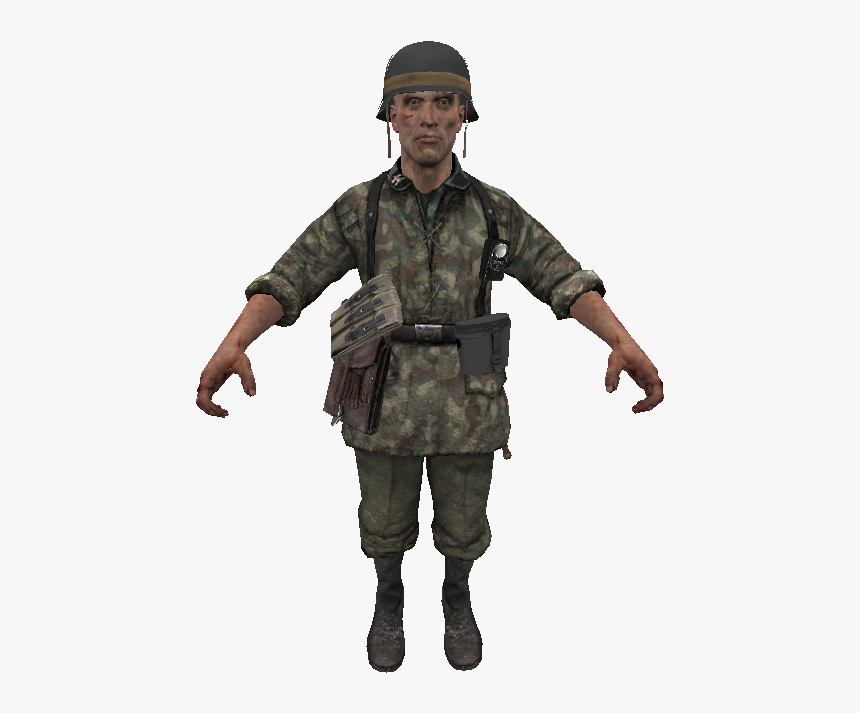 Clip Art Battlefield 1 German Soldier - Call Of Duty Panzergrenadier, HD Png Download, Free Download