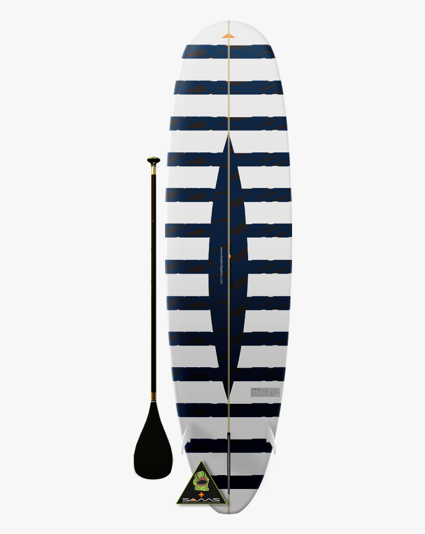 Shark Mitigation Surfboard Print"
 Class= - Boat, HD Png Download, Free Download