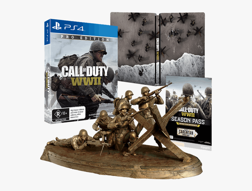 Call Of Duty Ww2 Toys , Png Download - Call Of Duty Ww2 Edicion Deluxe, Transparent Png, Free Download