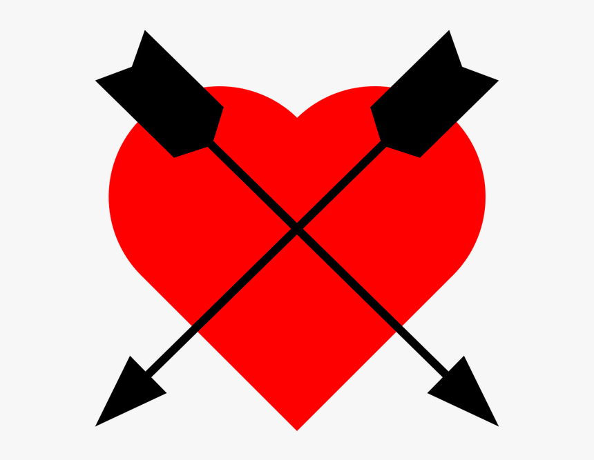 Icon Heart Arrow Free Picture - Liebeswappen, HD Png Download, Free Download