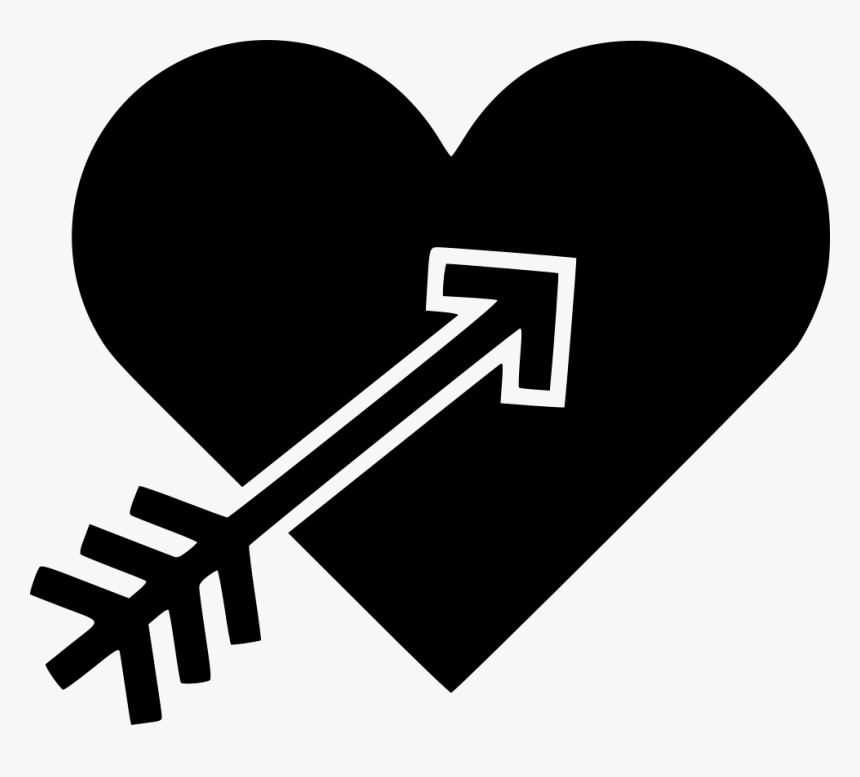 Heart With Arrow Comments - Heart, HD Png Download, Free Download