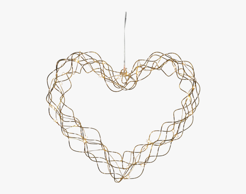 Hanging Decoration Curly - Heart, HD Png Download, Free Download