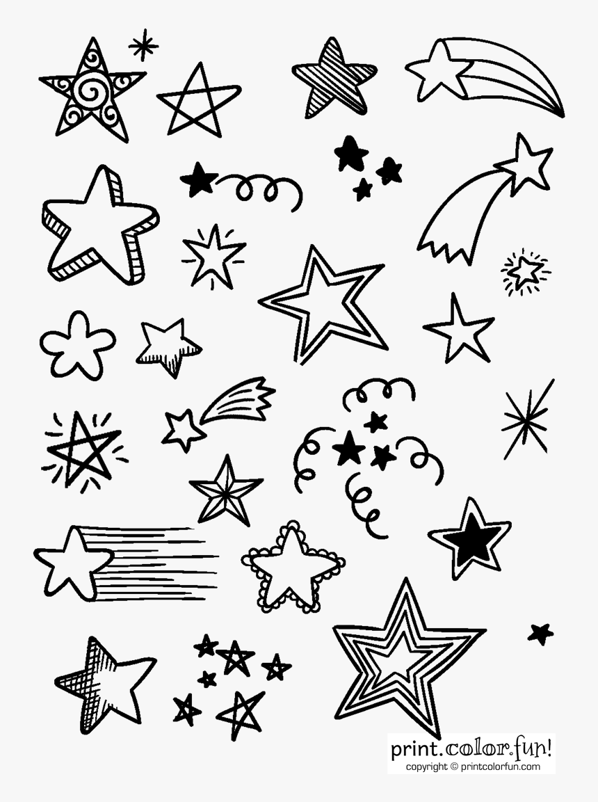 Lots Of Stars - No Copyright Star Png, Transparent Png, Free Download