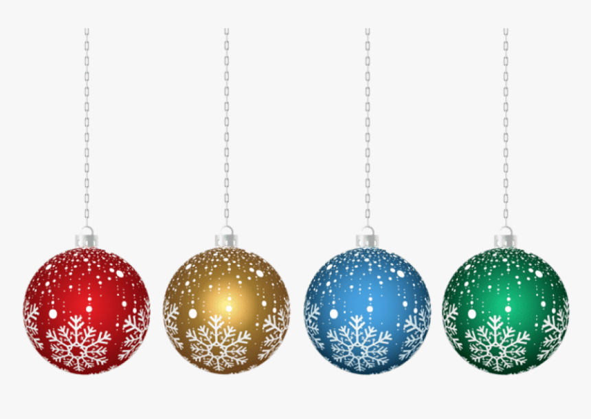 Transparent Ornaments Clipart - Transparent Background Christmas Ornament Clipart, HD Png Download, Free Download