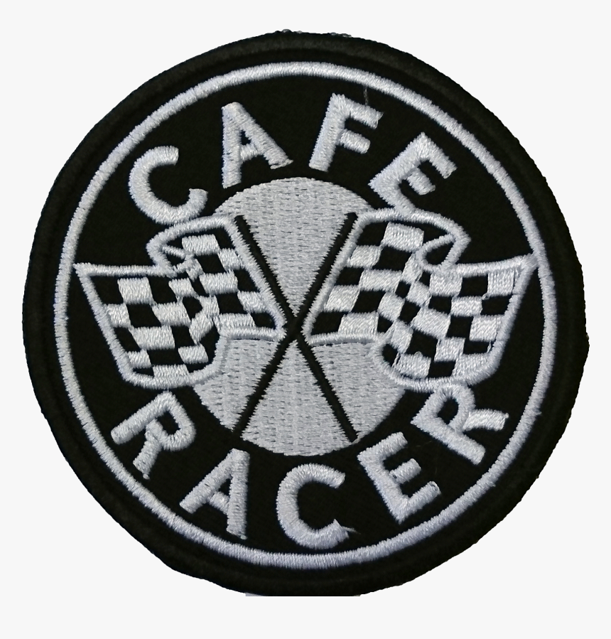 Checkered Flag Sport Racing Car Motorcycles Rockabilly - Patch Cafe Racer, HD Png Download, Free Download