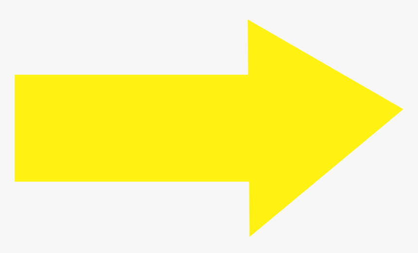 Transparent Setas Png - Yellow Color Arrow Png, Png Download, Free Download