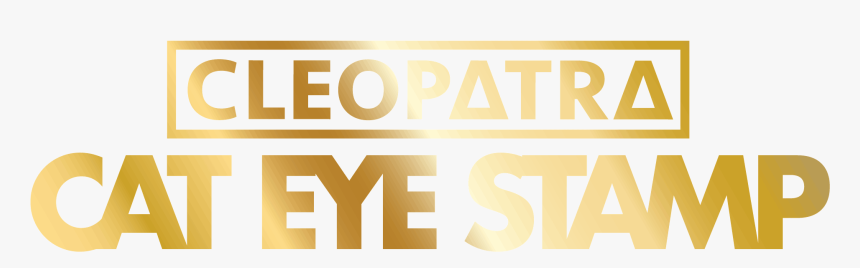 Cleopatra Cat Eye Stamp Poster - Poster, HD Png Download, Free Download