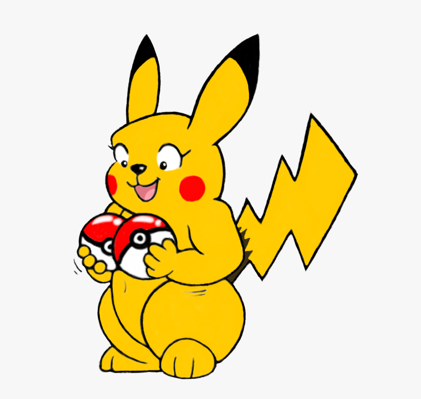 Pikachu Pokeballs, HD Png Download, Free Download