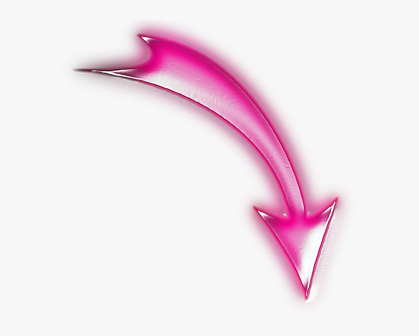 #seta Neon - Seta Rosa Png, Transparent Png, Free Download