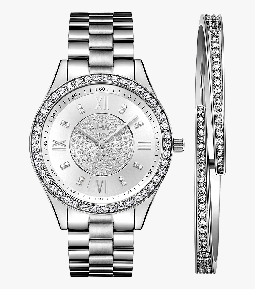 Jbw Mondrian J6303a Stainless Steel Diamond Watch Bracelet - B Simone Lip Gloss, HD Png Download, Free Download