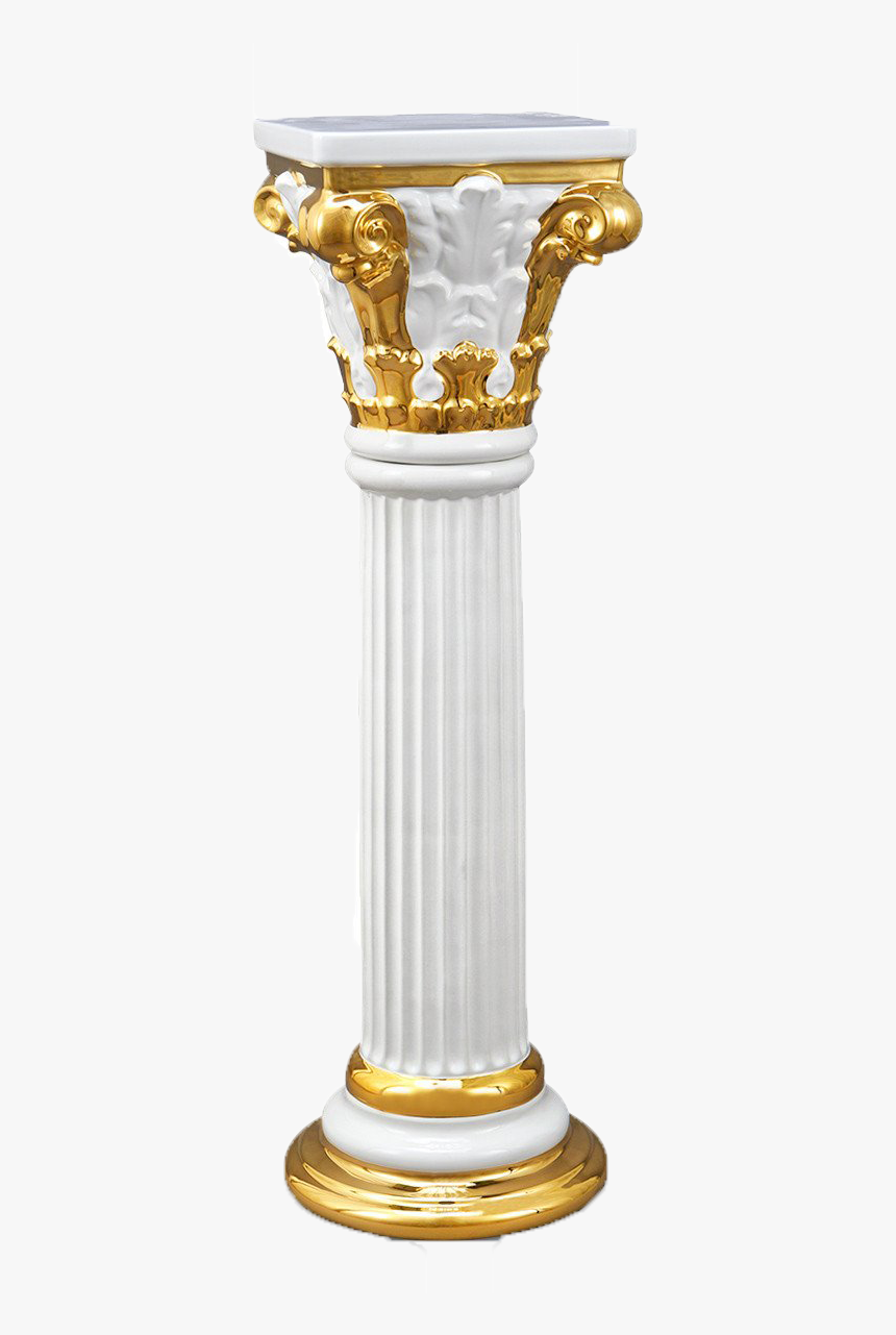 Column Png Free Download - Png Pillar With Flowers, Transparent Png, Free Download